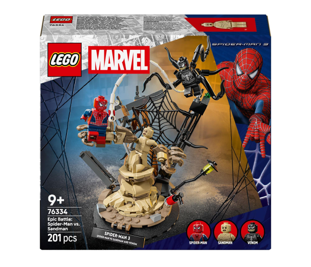 LEGO Marvel 76334 Epicka bitwa: Spider-Man kontra Sandman - 1473557 - zdjęcie